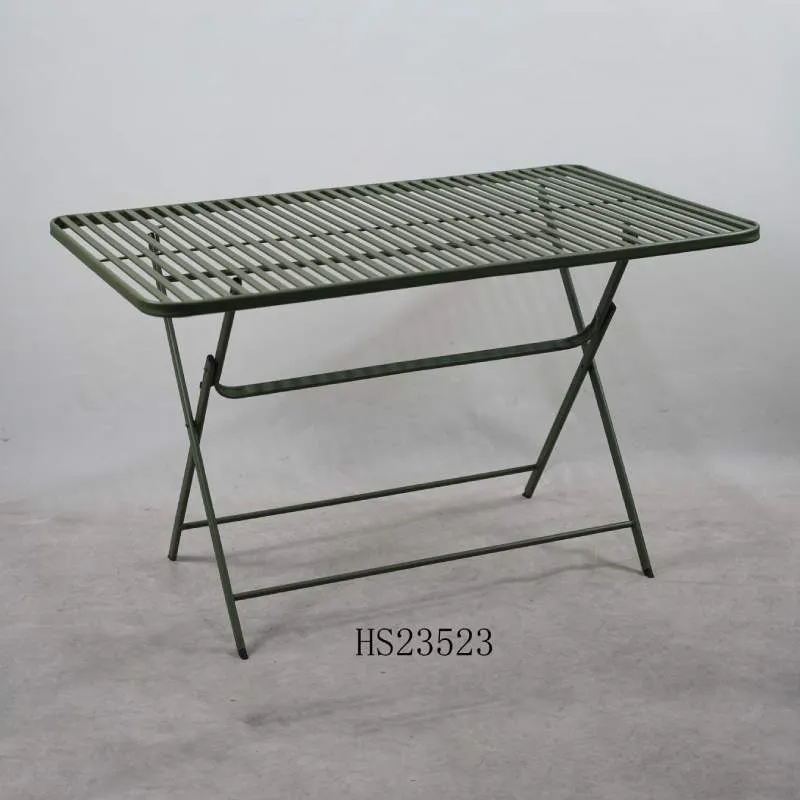 Large Metal Garden Table